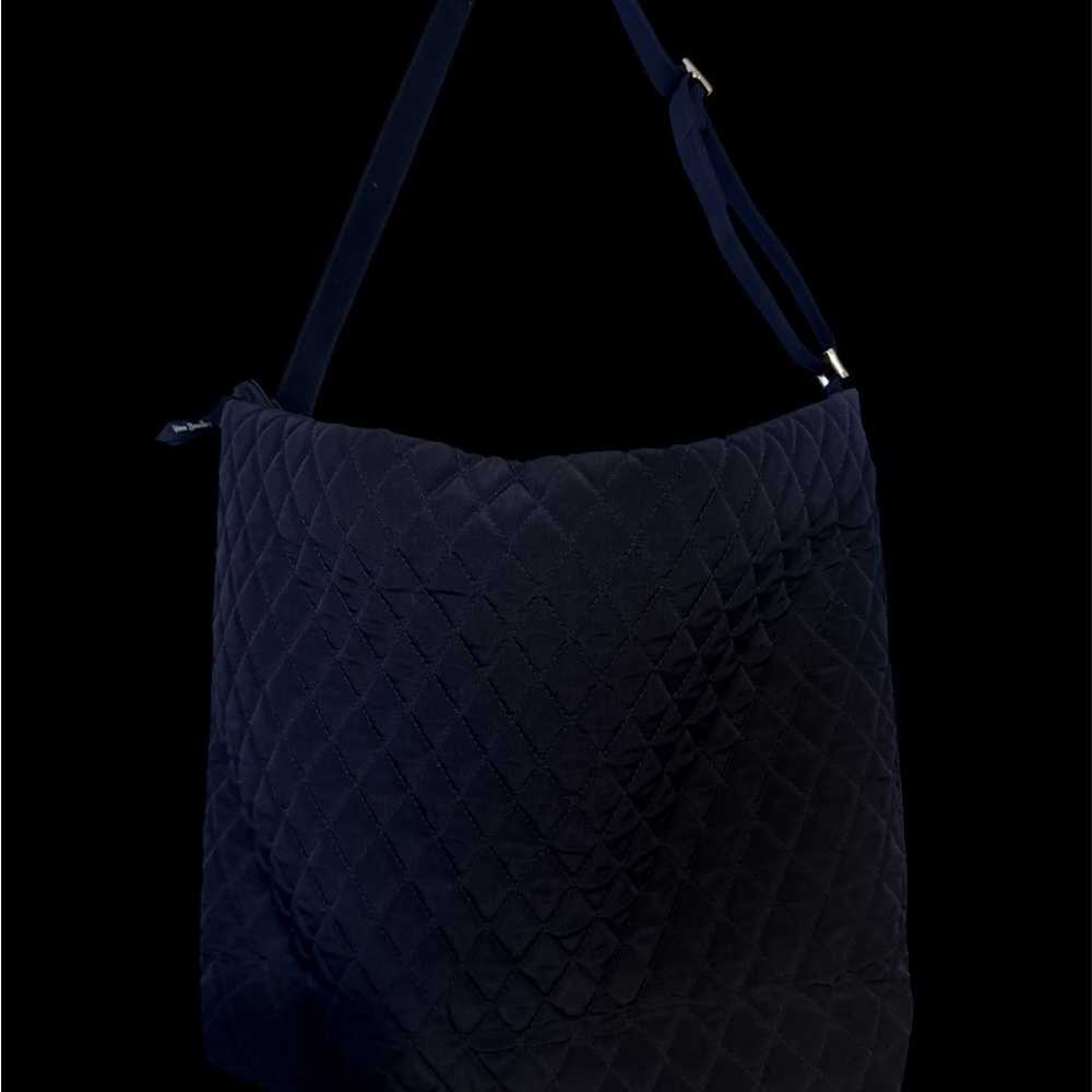 Vera Bradley Navy Quilted Shoulder Bag
